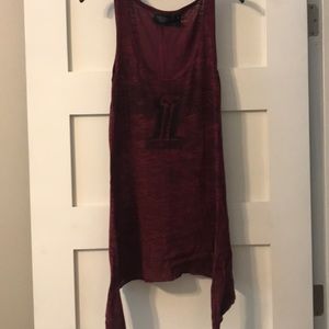 Women’s burgundy Harley Davidson tank